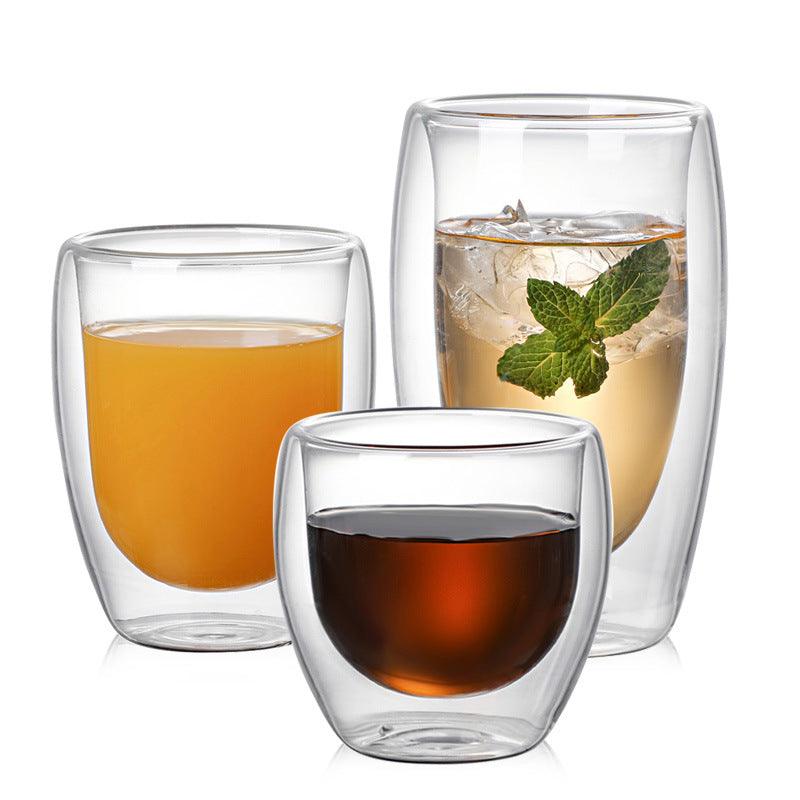 Mugs en Verre Double Paroi Élégance et Isolation Thermique Exceptionnelle