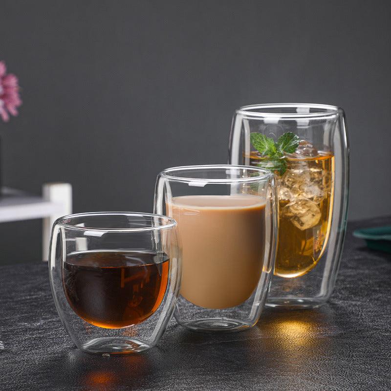 Mugs en Verre Double Paroi Élégance et Isolation Thermique Exceptionnelle