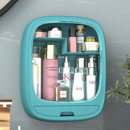 Étagère Murale Cosmétique  : Organisation Chic pour Votre Salle de Bain