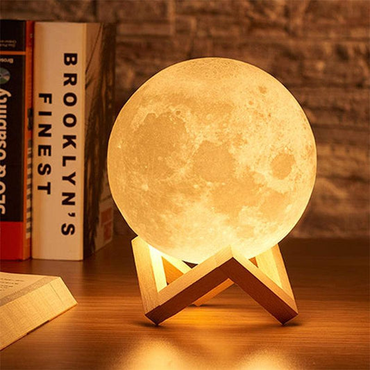 Éclairez vos Nuits avec la Magie Lunaire Contrôle Tactile et Décoration Polyvalente