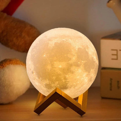 Éclairez vos Nuits avec la Magie Lunaire Contrôle Tactile et Décoration Polyvalente