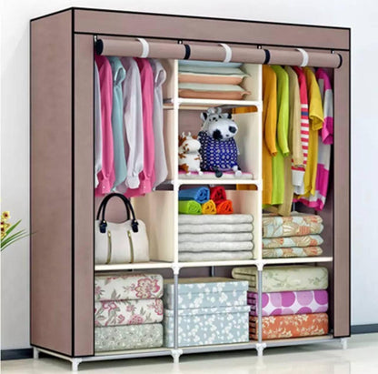 Armoire Portable en Tissu  Organisation Élégante pour Votre Espace