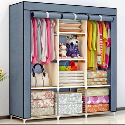 Armoire Portable en Tissu  Organisation Élégante pour Votre Espace