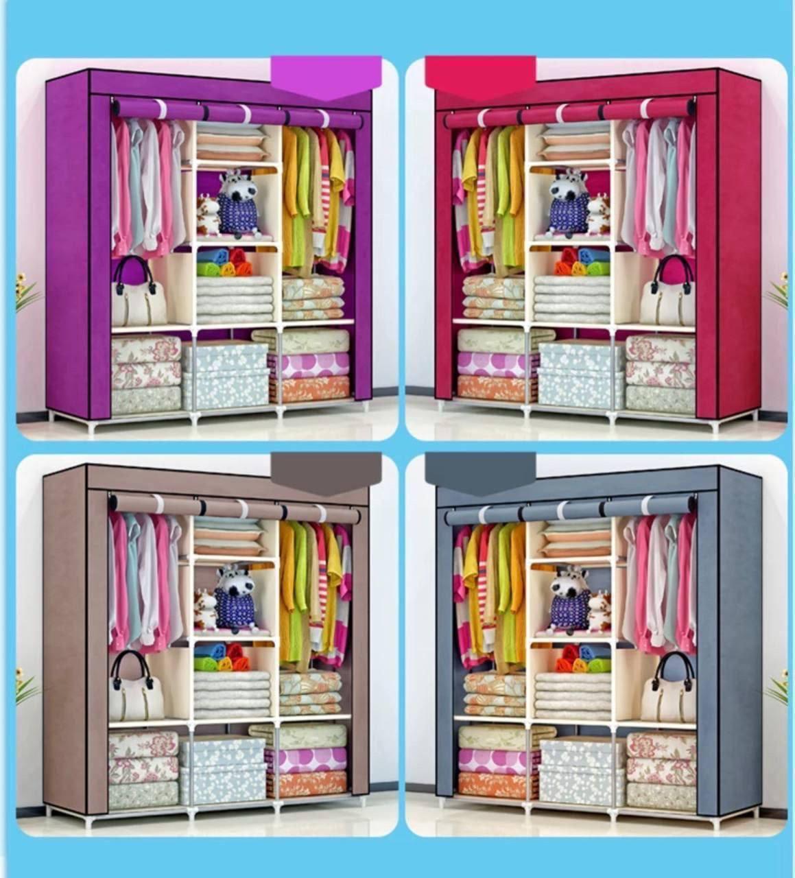 Armoire Portable en Tissu  Organisation Élégante pour Votre Espace