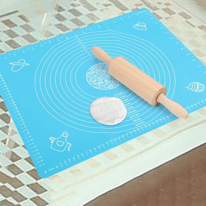 Tapis de Pâtisserie en Silicone Antidérapant