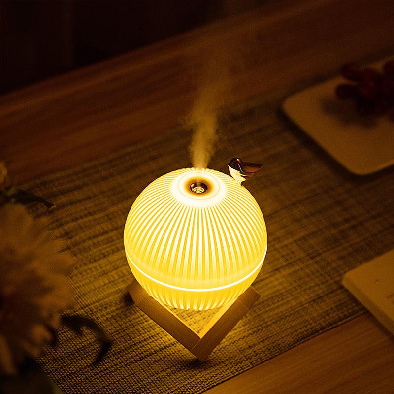 Humidificateur 3D avec Lampe Lune LED Atmosphère Magique et Aromathérapie USB