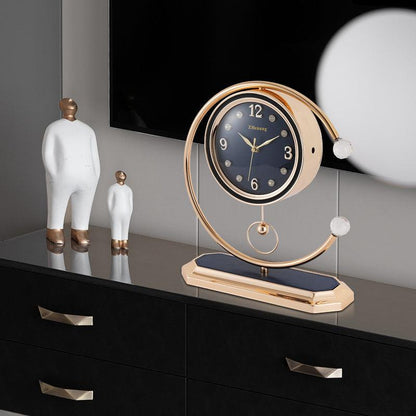 Horloge de Bureau Haut de Gamme  Une Touche d'Élégance à Chaque Instant.