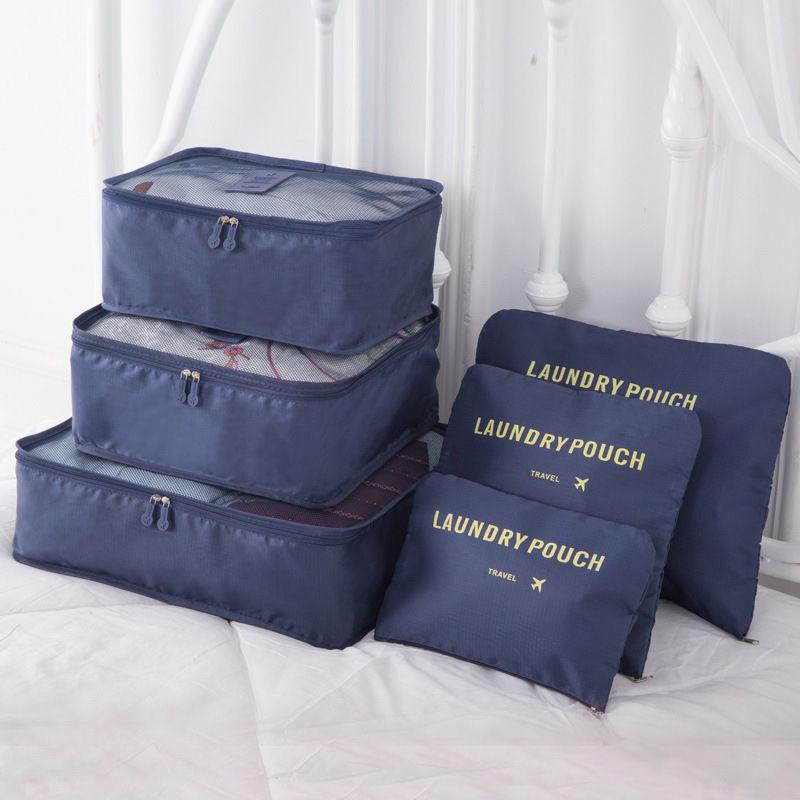 Ensemble de 6 Sacs de Rangement de Voyage : Simplifiez Votre Organisation en Déplacement