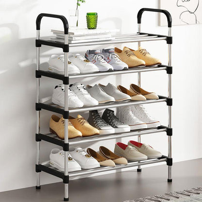 Étagère à Chaussures en Métal  - Solution Élégante pour un Rangement Organisé