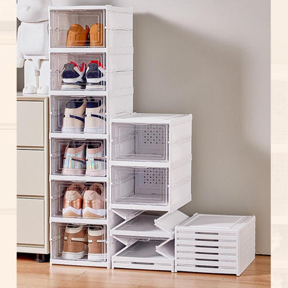 Étagère à Chaussures Pliable à Six Étages : Organisation Pratique pour Vos Chaussures, Espace Optimisé