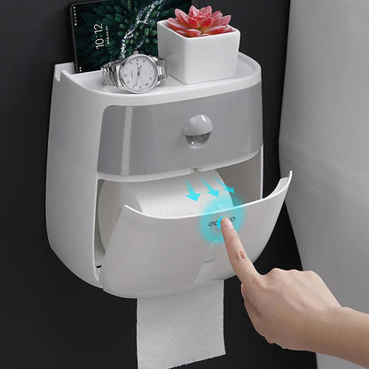 Élégance Pratique Porte-Papier Toilette Étanche