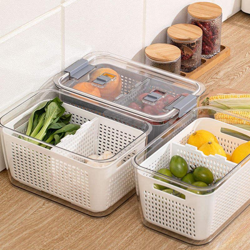 Boîte de Rangement pour Fruits et Légumes Frais : Organisation Optimale dans votre Réfrigérateur