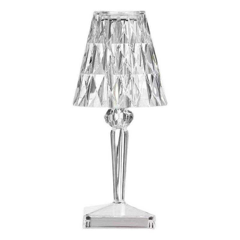 Lampe de Table Diamant - Élégance Cristalline