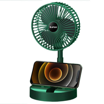 Ventilateur Électrique Pliable avec Support Téléphone