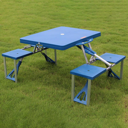 Ensemble Table et Chaises Pliantes pour Pique-nique et Camping