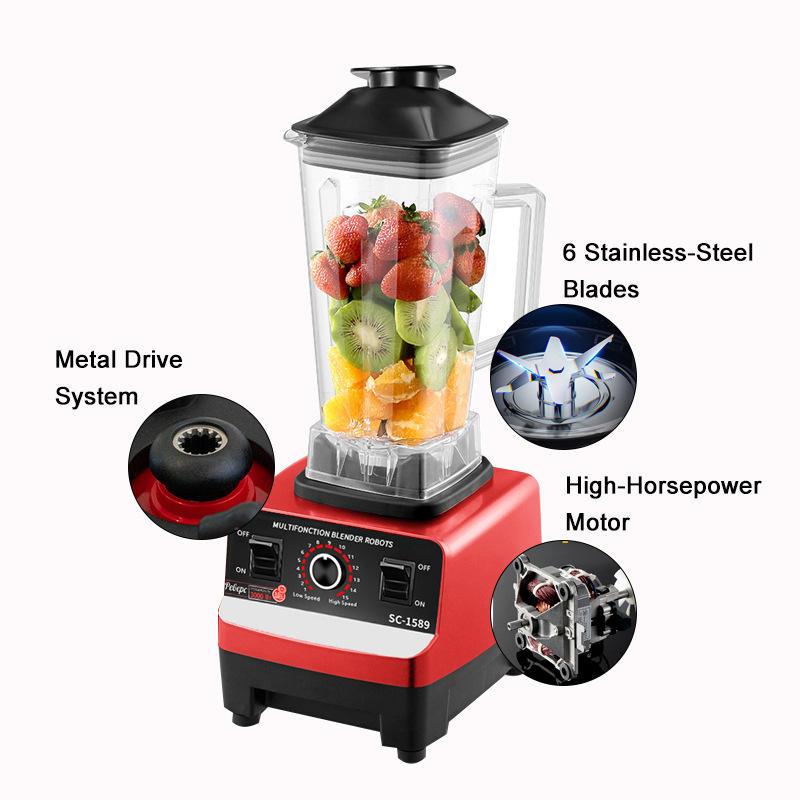 Blender Multifonction Pro pour Smoothies et Plus