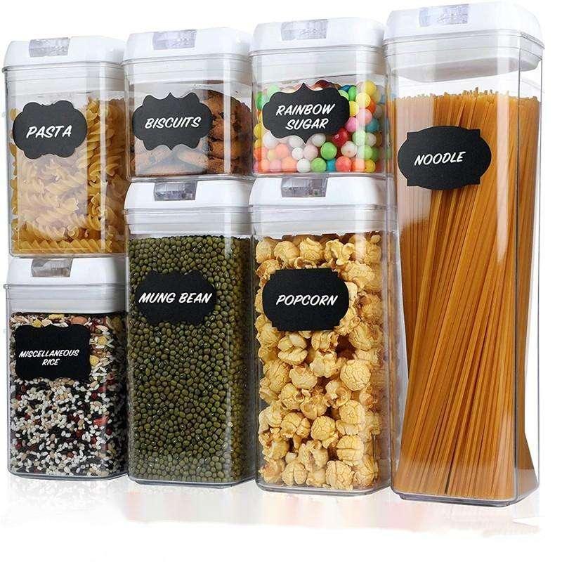 Ensemble de Contenants Hermétiques pour Aliments - Lot de 7