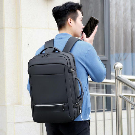 Sac à Dos Premium avec Port USB : Confort et Connectivité en Déplacement