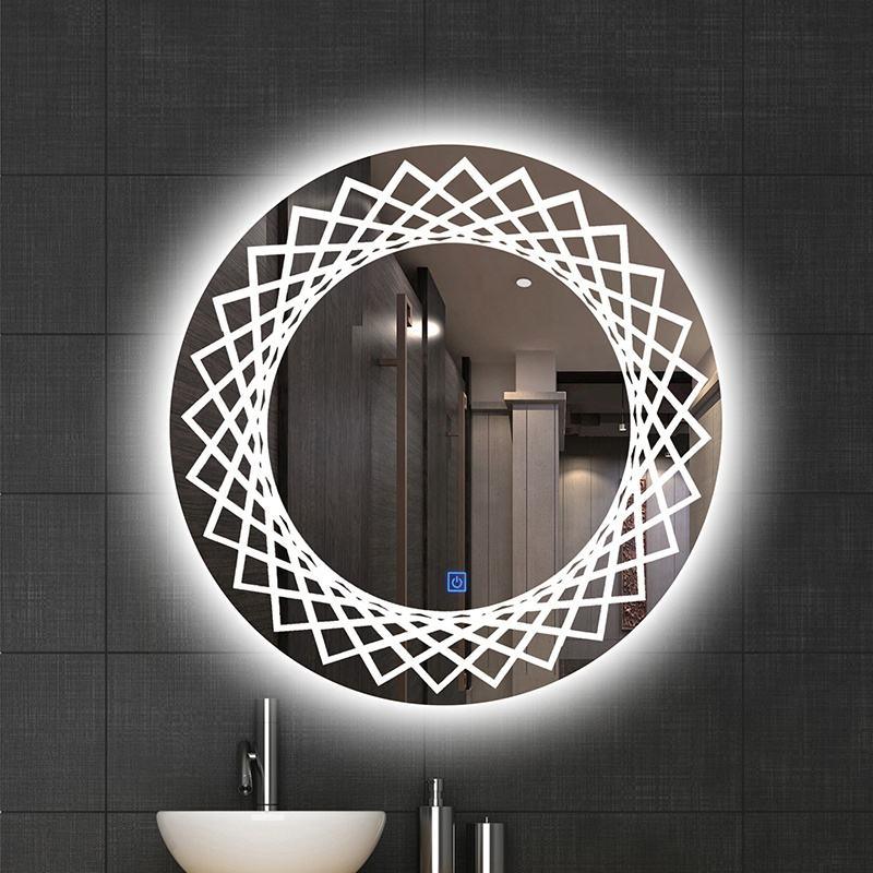 Miroir Éclairé à LED avec Cadre – Modernité et Éclat pour Salle de Bain