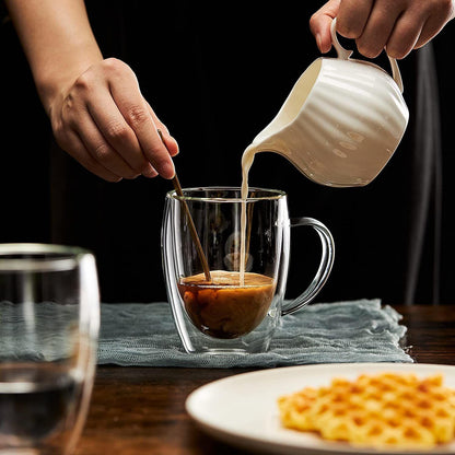 Verre Isolé à Double Paroi : Gardez Vos Boissons Chaudes ou Froides Plus Longtemps