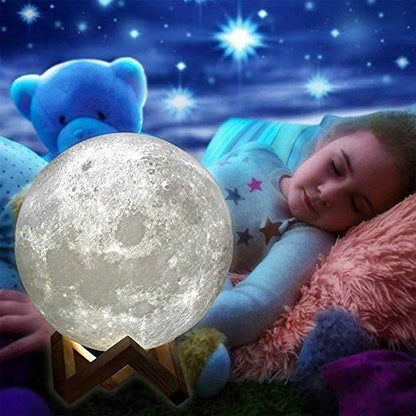 Éclairez vos Nuits avec la Magie Lunaire Contrôle Tactile et Décoration Polyvalente