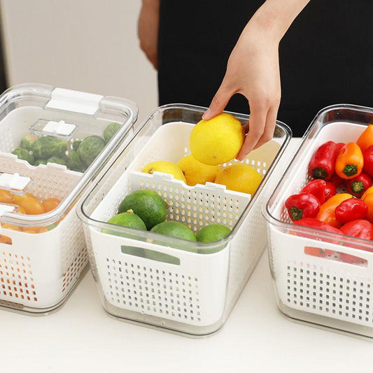 Boîte de Rangement pour Fruits et Légumes Frais : Organisation Optimale dans votre Réfrigérateur