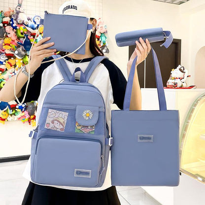 Sac à Dos en Toile Polyvalent : Pour Ordinateur Portable, École et Voyage