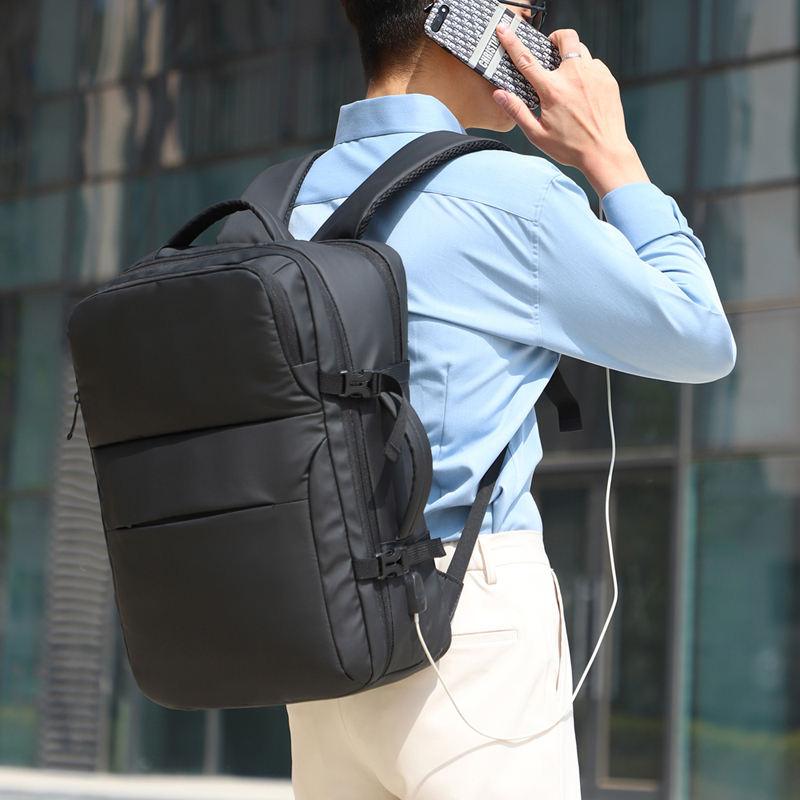 Sac de Bureau Convertible Sac à Dos pour Ordinateur Portable, Multifonctionnel et Élégant