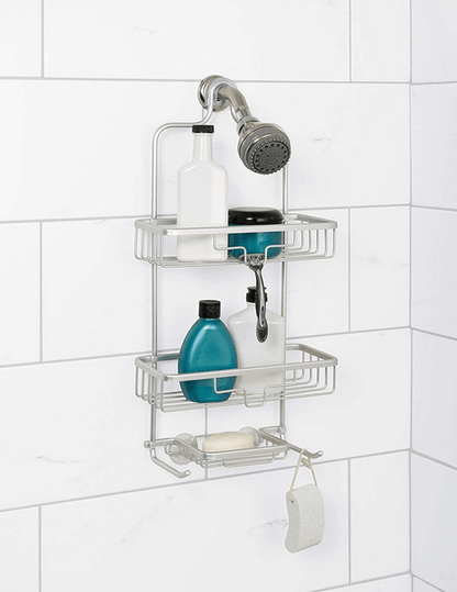 Panier de Douche en Aluminium pour une Organisation Pratique dans votre Salle de Bain