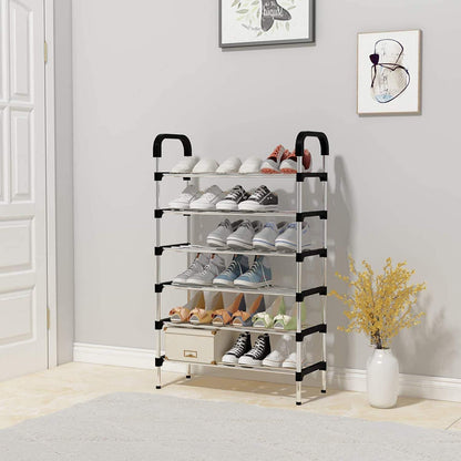 Étagère à Chaussures en Métal  - Solution Élégante pour un Rangement Organisé