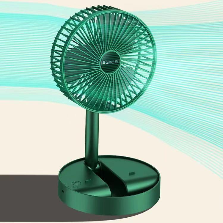 Ventilateur Électrique Pliable avec Support Téléphone