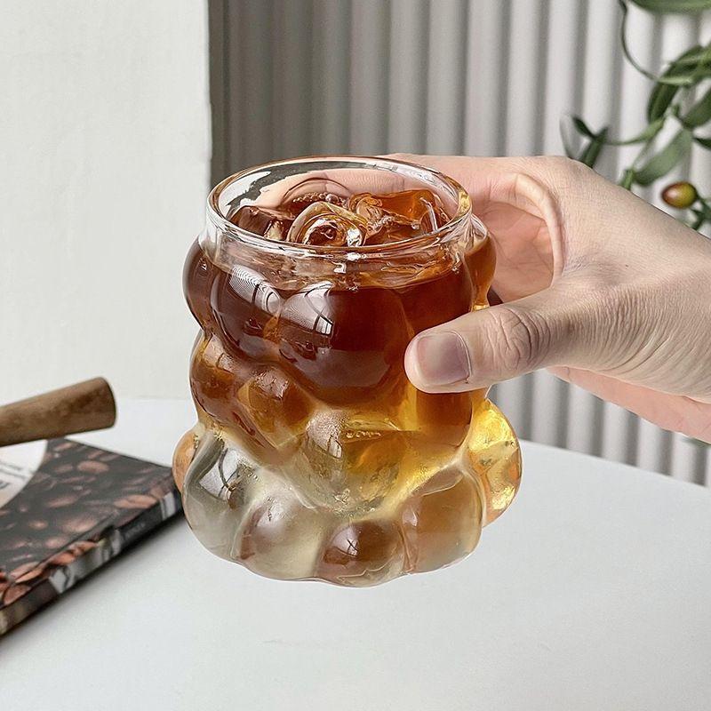 Tasse en Verre en Forme de Raisin pour une Dégustation Élégante