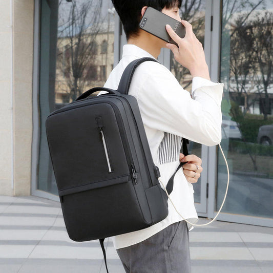 Sac à Dos Imperméable avec Port USB pour Voyage et Travail