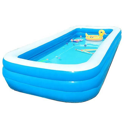 Mini Piscine Gonflable 2,60 x 1,65 x 56 cm – Fun et Confort pour Toute la Famille