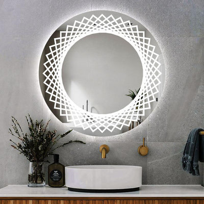 Miroir Éclairé à LED avec Cadre – Modernité et Éclat pour Salle de Bain