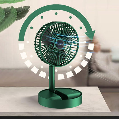 Ventilateur Électrique Pliable avec Support Téléphone