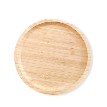 Ensemble de 3 Plateaux Ronds en Bambou Charme Naturel pour Vos Repas