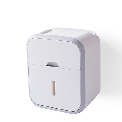 Distributeur de Papier Toilette Multifonctionnel avec Rangement