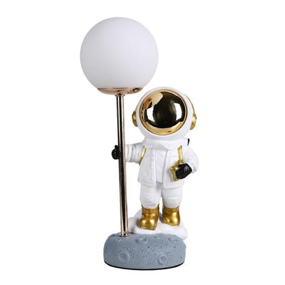 Lampe  Astronaute en Résine : Éclairage Créatif et Inspirant pour Chambre d'Enfant