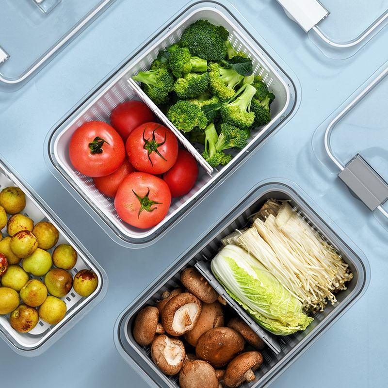 Boîte de Rangement pour Fruits et Légumes Frais : Organisation Optimale dans votre Réfrigérateur