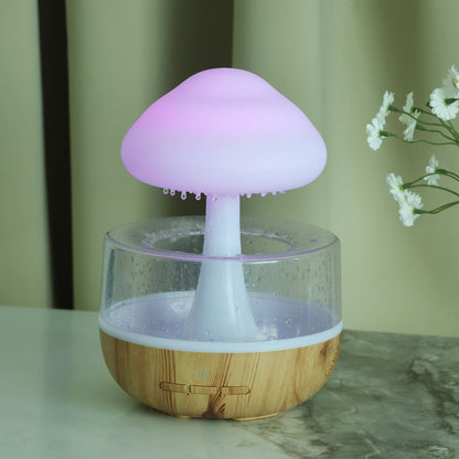 Diffuseur Champignon Sans Fil avec Lumière LED