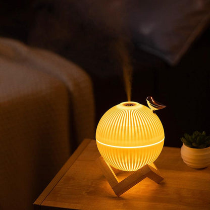 Humidificateur 3D avec Lampe Lune LED Atmosphère Magique et Aromathérapie USB