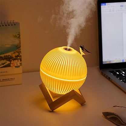 Humidificateur 3D avec Lampe Lune LED Atmosphère Magique et Aromathérapie USB