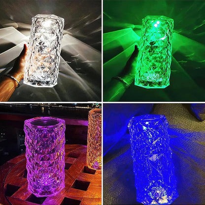 Éclat Cristallin La Lampe de Table pour une Lueur Magique