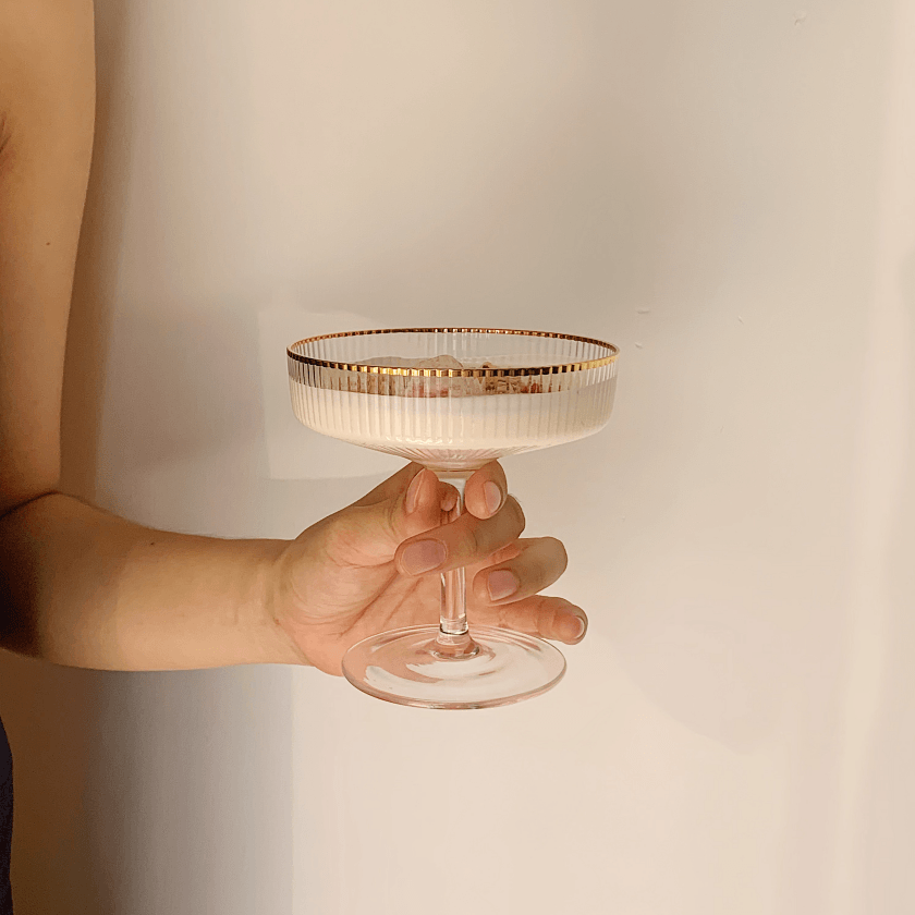 Tasse à Glace en Verre pour Desserts et Snacks