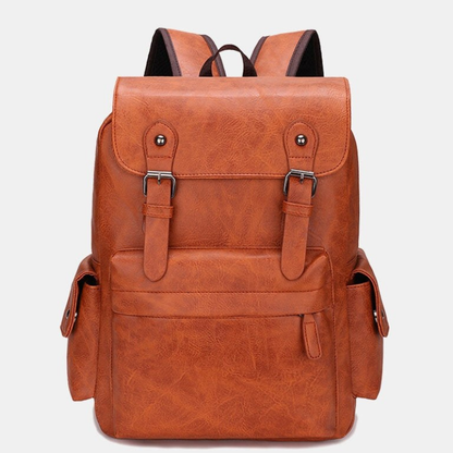 Sac à Dos Homme Élégant en Simili Cuir — Inspiration Vintage