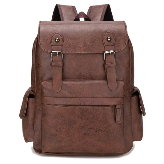 Sac à Dos Homme Élégant en Simili Cuir — Inspiration Vintage