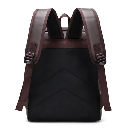 Sac à Dos Homme Élégant en Simili Cuir — Inspiration Vintage