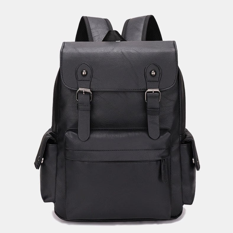 Sac à Dos Homme Élégant en Simili Cuir — Inspiration Vintage