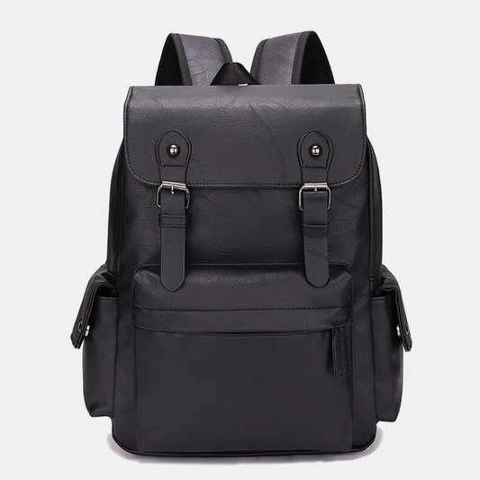 Sac à Dos Homme Élégant en Simili Cuir — Inspiration Vintage